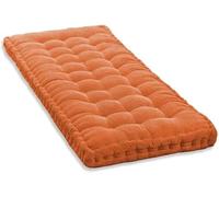 Coussin pour Banc Jardin 200/180/160/150/120/110cm, Coussin pour banc de 1/2/3 Places Exterieur intérieur Coussin D'assise Salon de Jardin Coussin Matelas Assise Dossier(Color10,160x50cm/63x20in)