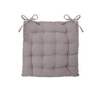 Atmosphera Coussin de chaise Loria – Gris 38 x 38 cm