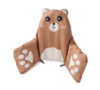 Coussin pour chaise haute IKEA Antilop, coussin de chaise haute IKEA, coussin de chaise haute, coussin gonflable intégré, doux et confortable, assise de bébé plus confortable (motif ours marron)