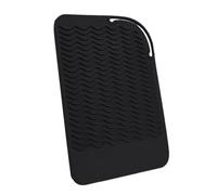 Coussin pour fer à friser - Tapis de fer droit, tapis en silicone pour fer | à repasser, tapis de protection contre la chaleur pour la protection du bureau, sac de tapis de sel