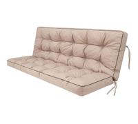 Coussin pour Palette, extérieur, balancelle, Banc de Jardin, avec Dossier. Imperméable et de qualité supérieure - L - 150CM