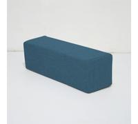 Coussin pour tête de lit, accoudoir de canapé, coussin de lit avec housse amovible pour lire et se détendre, extension de matelas (60 x 20 x 20 cm, bleu)
