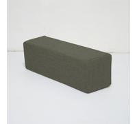 Coussin pour tête de lit, accoudoir de canapé, lit avec housse amovible pour lire et se détendre, extension de matelas (50 x 20 x 20 cm, gris foncé)