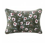 Coussin rectangulaire déhoussable 40x60 cm Gaze de Coton Azalée