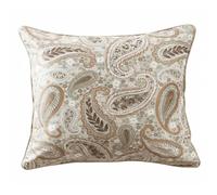 Coussin rectangulaire déhoussable 40x60 cm Velours de Coton Valentine