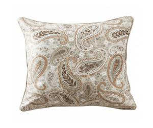 Coussin rectangulaire déhoussable 40x60 cm Velours de Coton Valentine