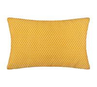 Coussin rectangulaire en coton à motif Otto - 30 x 50 - Ocre