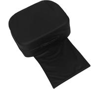Coussin Rehausseur de Chaise de Barbier Garçon Fille Noir 40x30x17 CM | Cuir PU Imperméable et Rembourrage Épais, Poignée Intégrée Amovible, Surface Résistante aux Taches, pour Salons