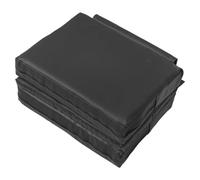 Coussin Rehausseur de Chaise pour Garçon et Filles, Noir, Trois Couches | PU Cuir et Mousse, Soutien Renforcé, Hauteur Ajustable, Usage Coupe et Manucure, Déhoussable