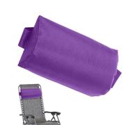 Coussin repose-tête de chaise avec bande élastique | Coussin de nuque pour chaise inclinable pour jardin, cour, balcon, terrasse, plage, pique-nique