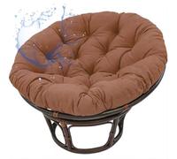 Coussin Rond ImperméAble Pour Chaises Suspendues Coussin Exterieur Oeuf Suspendu Confortable Coussin De Rechange Pour Chaise à Panier Suspendu Fauteuil Rotin Papasan Salon Jardin,No16,110×110cm