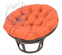 Coussin Rond ImperméAble Pour Chaises Suspendues Coussin Exterieur Oeuf Suspendu Confortable Coussin De Rechange Pour Chaise à Panier Suspendu Fauteuil Rotin Papasan Salon Jardin,No12,110×110cm