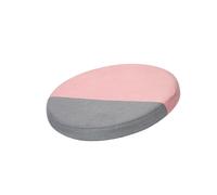 Coussin Rond Memory Mousse - Rose Gris