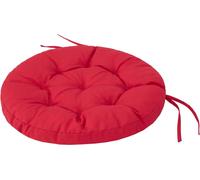 Coussin rond STORK pour fauteuil suspendu & balançoire Bocianie Gniazdo Ø65 cm gris 8 cm épais résistant aux intempéries OEKO-TEX - HobbyGarden
