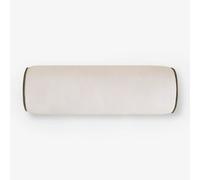 Coussin Rouleau 15x50 Cm Pour Extérieur En Tissu Somalia Blanc Gardenia Blanc