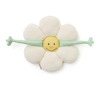 Kid's Concept Coussin Blomma Blanc-vert-jaune