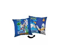 Coussin - SONIC - Sonic the Hedgehog - 40 x 40 cm - Polyester - Motif réversible