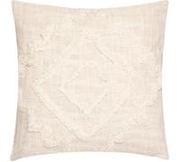 Coussin Tuft ""Inca"" - 40 x 40 cm - Ivoire