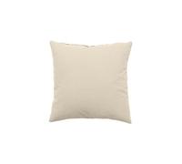 - Coussin uni effet Bachette déhoussable - 40 x 40 cm - Ecru