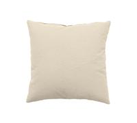 Coussin uni effet Bachette déhoussable - 40 x 40 cm - Ecru