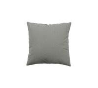- Coussin uni effet Bachette déhoussable - 40 x 40 cm - Gris
