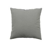 Coussin uni effet Bachette déhoussable - 40 x 40 cm - Gris