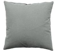 Coussin uni effet Bachette déhoussable - 60 x 60 cm - Gris