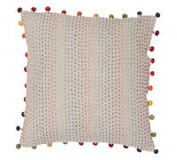Coussin uni Vivaraise Gastounet Multicolore 45x45 cm