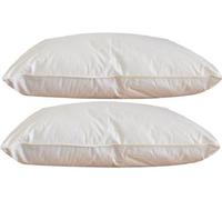 Coussin Unyqoos® en kapok, 60x70 cm, lot de 2 – Garnissage 100% kapok naturel de Java, housse 100% coton, rechargeable