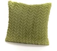 Coussin vert mousse chevron 40x40 cm - Amadeus - Vert - Polyester Vert G