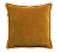 Coussin Vivaraise Fara Jaune 45x45 cm