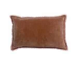 Coussin Vivaraise Uni Fara Marron 40x65 cm