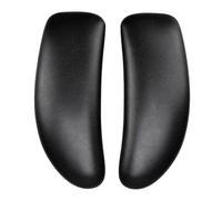 Coussinet Accoudoir Console Pour Humanscale Freedom, 1 paire d'accoudoirs réglables en hauteur, pièces réparation chaise bureau noires coussin d'accoudoir de voiture