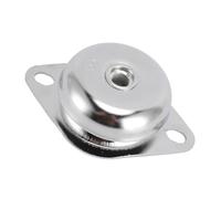 Coussinets Anti-vibrations pour Générateur,M16 Roulement Anti-Vibrant pour Compresseur D'air,Charge de 200 Kg Accessoire de Montage,pour les Machines,les Groupes Électrogènes（Acier Inoxydable）