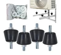 Coussinets d'amortisseur pour climatiseur - Unité CA - Support isolant de | Coussinets de réduction du bruit pour climatiseur, maison, chambre, bureau, salon, appartement, dortoir, studio