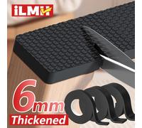 Coussinets de meubles antidérapants, protecteurs de pieds de meubles en caoutchouc auto-adhésifs, protecteurs de sol robustes pour chaises, tables, canapés, sols Width 4cm - 1.57in