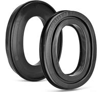 Coussinets de rechange pour casques Sordin MSA Gel - Coussins en mousse rafraîchissante avec housse imperméable en TPU - Cache-oreilles à isolation acoustique pour Pro X pour libérateur - Noir 8 x