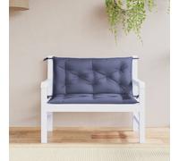 vidaXL Coussins Banc - 150 x 50 x 7 cm - Bleu Marine