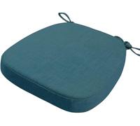 Coussins de Chaise Antidérapant avec Rubans Galettes de Chaise en Forme de Trapèze Assise Dehoussable Lavable Coussins de Siège for Cuisine, Salle Manger, Jardin, Bureau(@1,40X38X5cm)