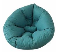 Coussins de chaise - Coussin de rechange pour chaise hamac suspendue d'extérieur en forme d'œuf - Siège de balancelle confortable en lin et coton avec fermeture éclair invisible pour une dét