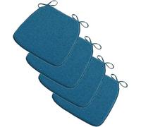Coussins de chaise de salle à manger équipés d'attaches de fixation | Coussins de siège épais rembourrés antidérapants, placement stable, coussin de rechange pour chaises de salle à manger
