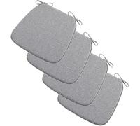 Coussins de chaise de salle à manger équipés d'attaches de fixation | Coussins de siège épais rembourrés antidérapants, placement stable, coussin de rechange pour chaises de salle à manger