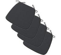 Coussins de chaise de salle à manger équipés d'attaches de fixation | Coussins de siège épais rembourrés antidérapants, placement stable, coussin de rechange pour chaises de salle à manger