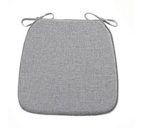 Coussins de chaise de salle à manger équipés d'attaches de fixation | Coussins de siège épais rembourrés antidérapants, placement stable, coussin de rechange pour chaises de salle à manger