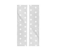 Coussins De Jardin Étoilés Pour Enfants - Roba - Little Stars - 2 Pièces - Pour Tables De Pique-Nique - Gris / Blanc Multicolore