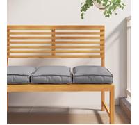 Coussins de palette pour siège 2 pcs Gris 40x40x8 cm Tissu Oxford