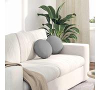 Coussins de siège 2 pièces Tissu d'intérieur pour la Maison chaise Doux vidaXL v