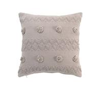 Douceur d'Intérieur Coussin ALENIA déhoussable Beige 40x40 cm