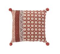 Coussins Douceur d intérieur CASAMIA Marron 40x40 cm