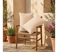 Coussins extérieur, déhoussable, lot de 2, 60x35cm - Beige